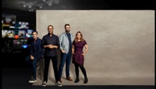 Nicholas de Rosa, Alexis De Lancer, Jeff Yates et Marie-Pier Elie.© Andréanne Gauthier